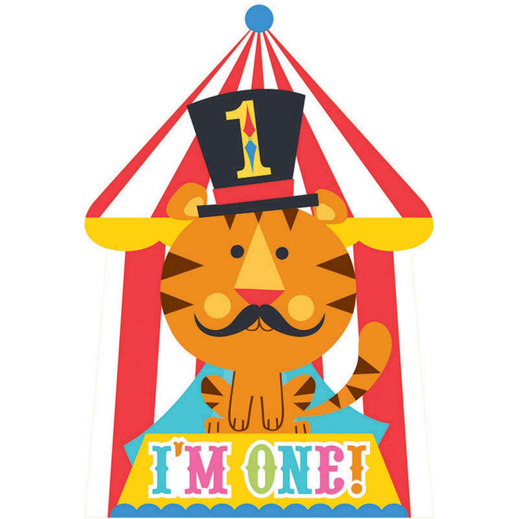 Fisher Price 1st Birthday Circus Invitations Pack of 8