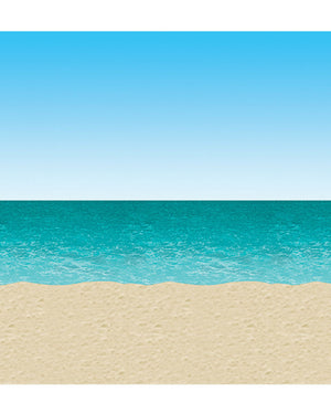 Ocean and Beach Back Drop 9m