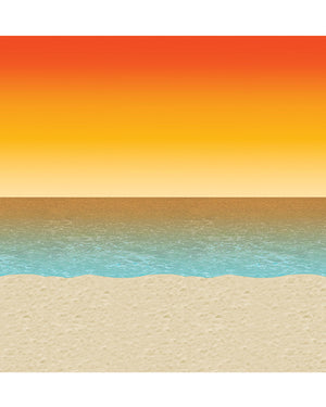 Luau Sunset Back Drop 9m