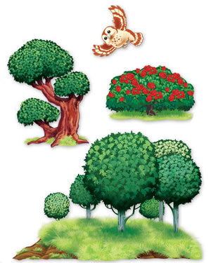 Animal and Nature Cutouts pack of 20