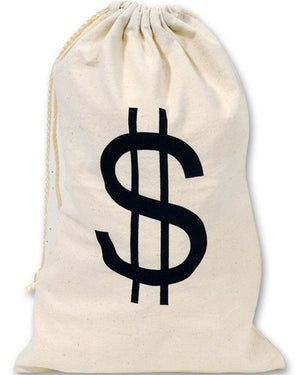 20s Big Money Bag with Drawstring