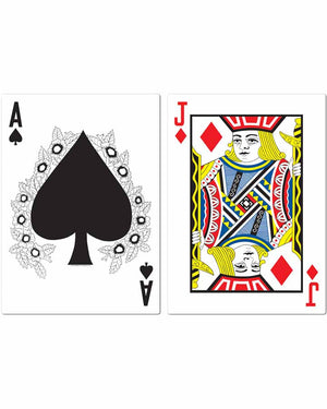 Jumbo Blackjack Cutout Set