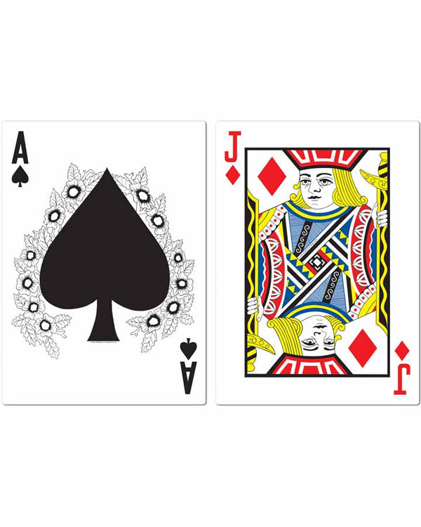 Jumbo Blackjack Cutout Set