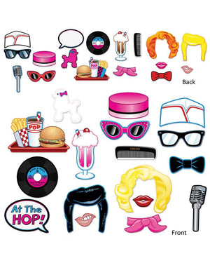 50s Photo Signs Pack of 17