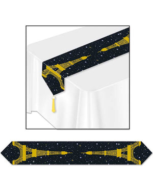 French Eiffel Tower Table Runner