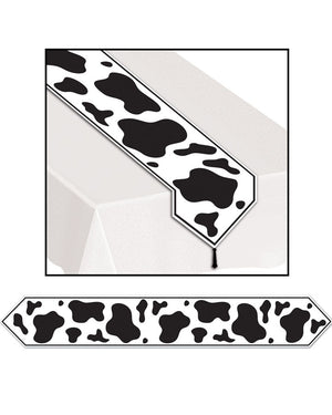 Cow Print Table Runner