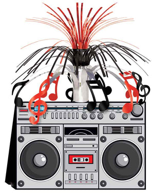 80s Boombox Centrepiece