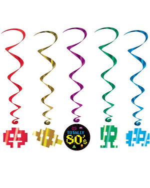 80s Whirl Decorations
