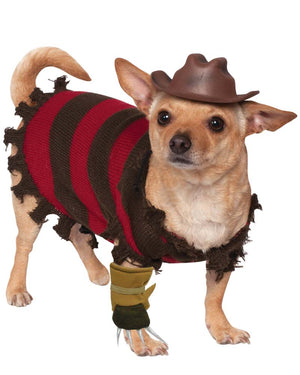 Freddy Krueger Pet Costume