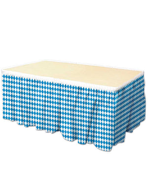 Oktoberfest Plastic Table Skirting