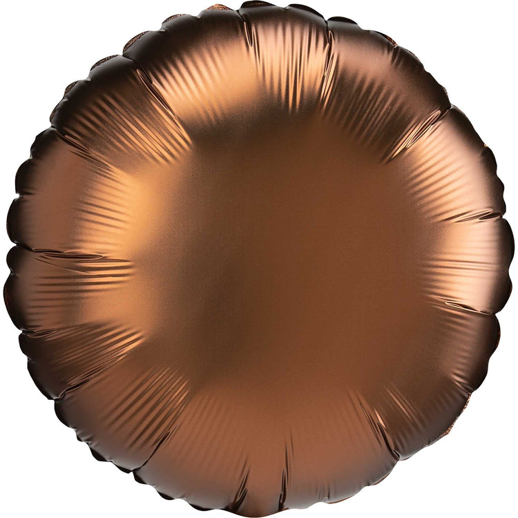 45cm Standard HX Satin Luxe Cocoa Circle S18