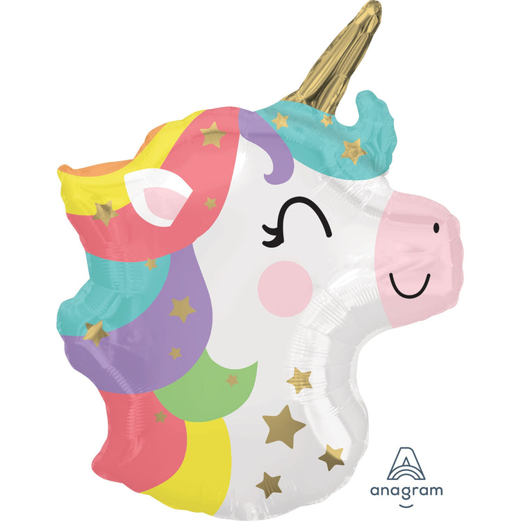 Standard Shape XL Baby Unicorn Head S50