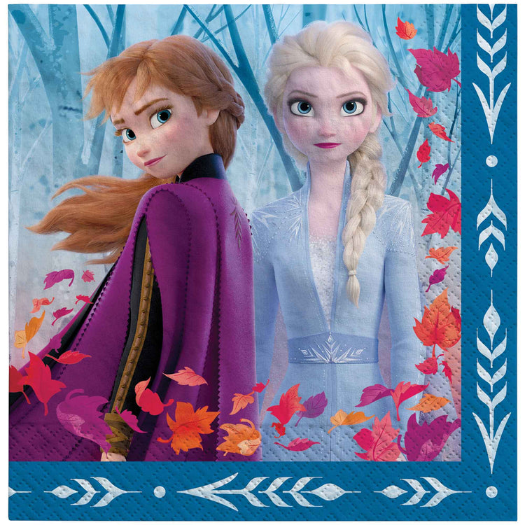 Disney Frozen 2 Luncheon Napkins Pack of 16