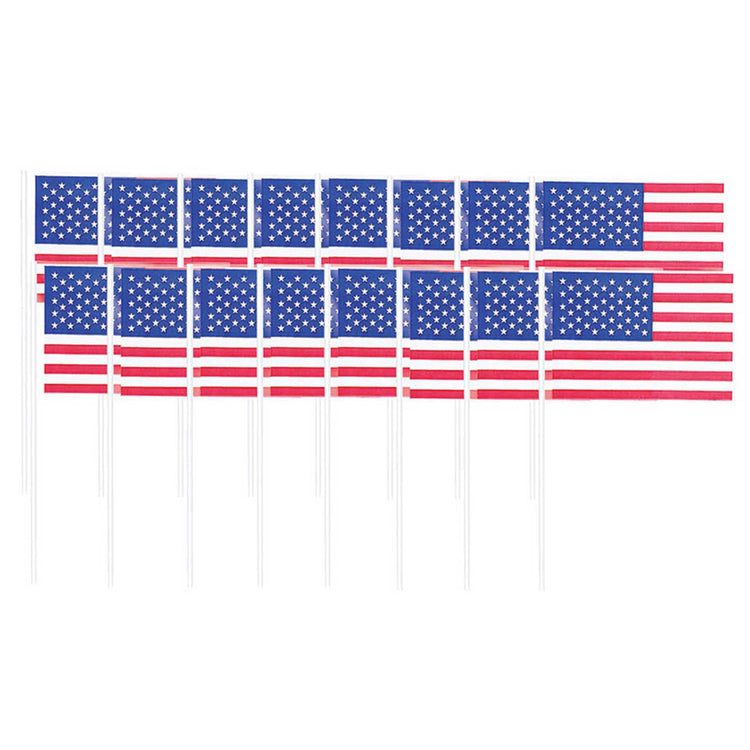 American Flag Food Picks Pack of 120