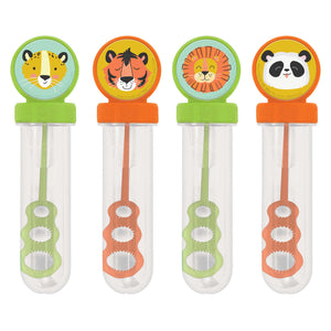 Get Wild Jungle Bubbles Tubes Favors Pack of 4