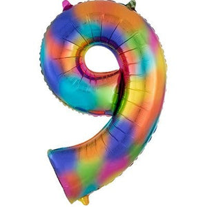 SuperShape Rainbow Splash Numeral 9. L34