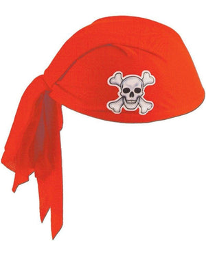 Red Pirate Scarf Hat