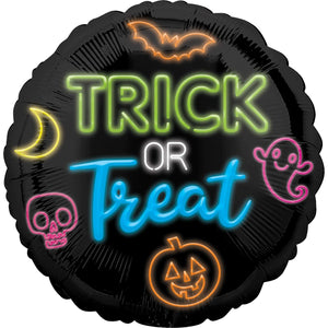 45cm Standard HX Neon Trick or Treat S40