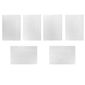 A Touch of Pampas Stencils Wedding Pack of 6