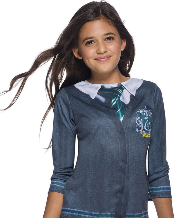 Harry Potter Slytherin Kids Costume Top