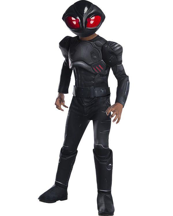 Aquaman 2018 Deluxe Black Manta Boys Costume