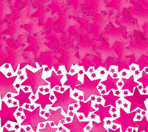 Star Confetti 70g -Pink