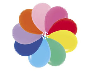 Sempertex 45cm Fashion Assorted Latex Balloons, 6PK Pack of 6