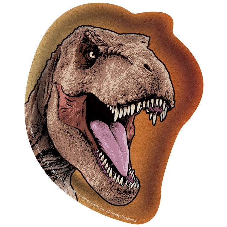 Jurassic Into The Wild Shaped Paper Plates 23cm x 19cm Pack of 8