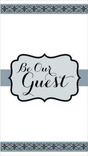 Premium Guest Towel - Be Our Guest Pack of 16