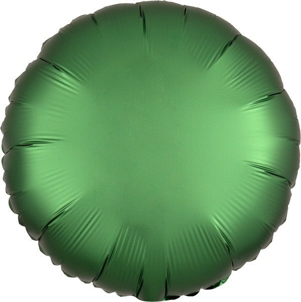 45cm Standard HX Satin Luxe Emerald Circle S18