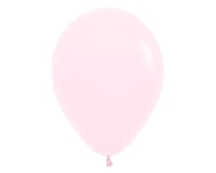 Sempertex 12cm Pastel Matte Pink Latex Balloons 609 Pack of 50