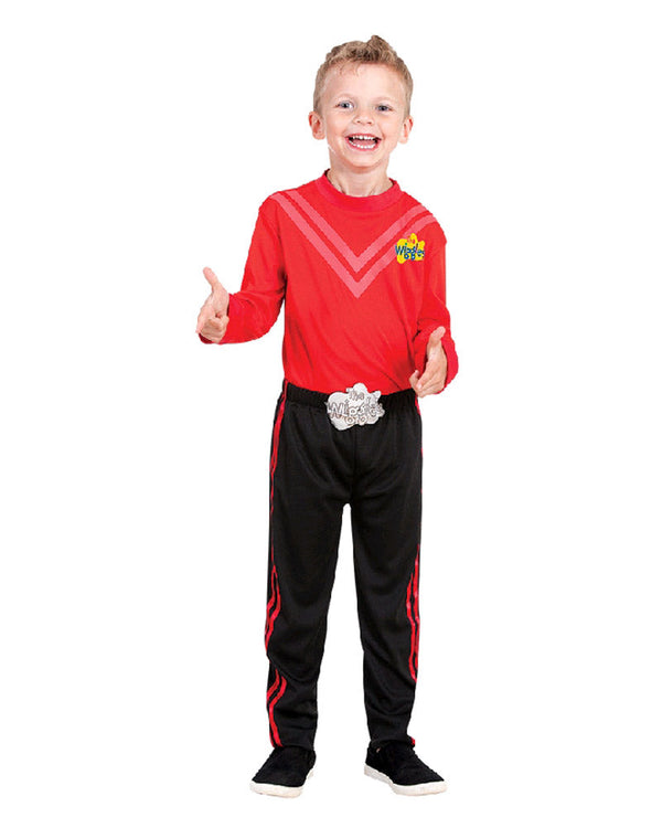 Red Wiggle Boys Costume