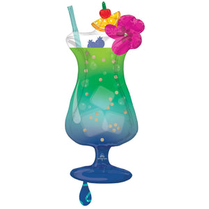 SuperShape XL Tropical Blue Hawaiian Drink P35