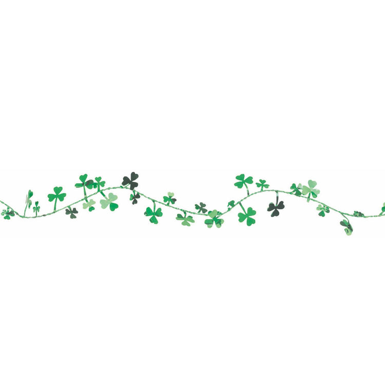 Shamrocks Wire Garland Decoration