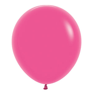 Sempertex 45cm Fashion Fuchsia Latex Balloons 012, 6PK Pack of 6