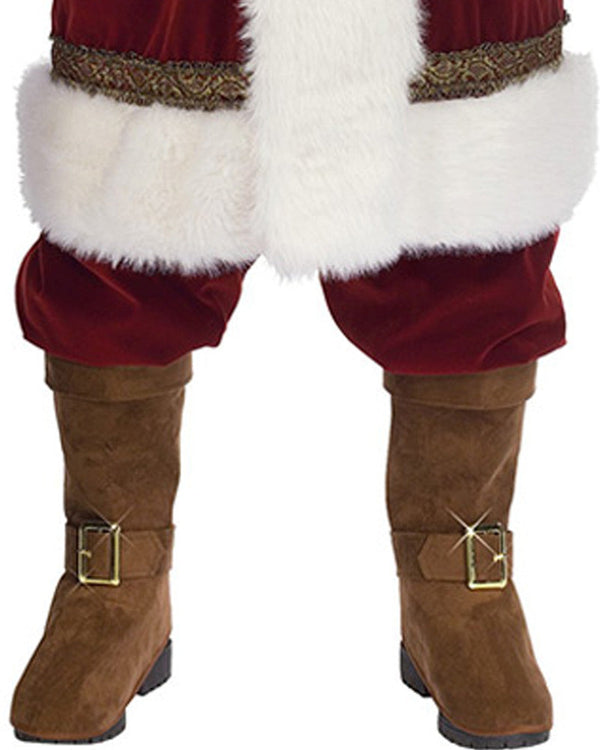 Professional Old Time Santa Plus Size Mens Christmas Costume