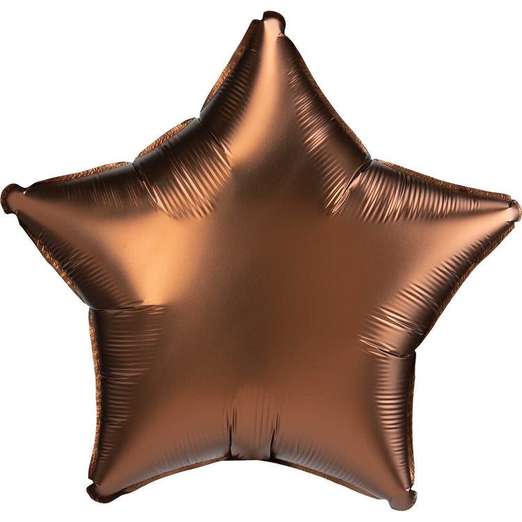 45cm Standard XL Satin Luxe Cocoa Star S18