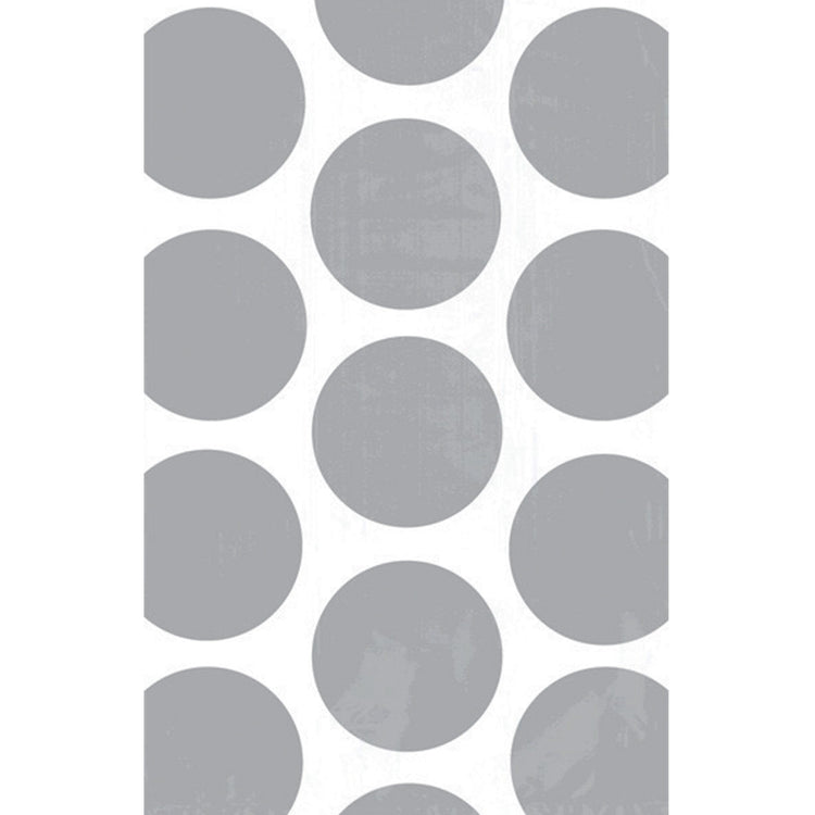 Paper Bag Polka Dot Silver Pack of 10