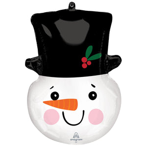 SuperShape Smiley Snowman Head P35