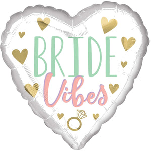 45cm Standard HX Bride Vibes Bridal Shower S40