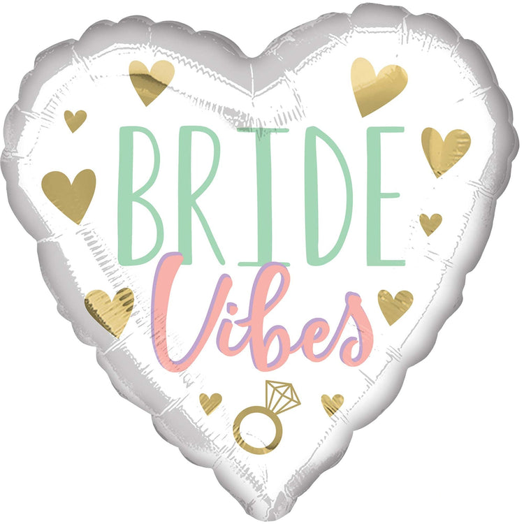 45cm Standard HX Bride Vibes Bridal Shower S40