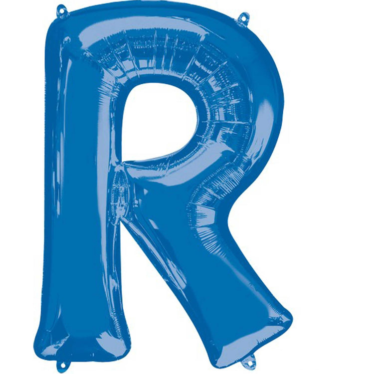 SuperShape Letter R Blue L34