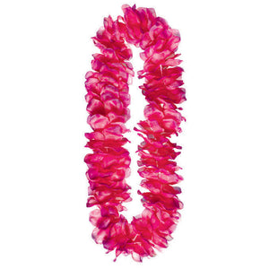 Summer Luau Mahalo Pink Lei