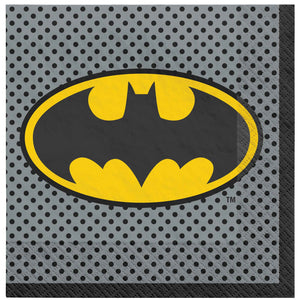 Batman Heroes Unite Lunch Napkins Pack of 16