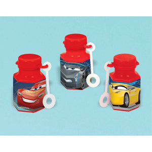 Disney Cars 3 Mini Bubble Favours Pack of 12