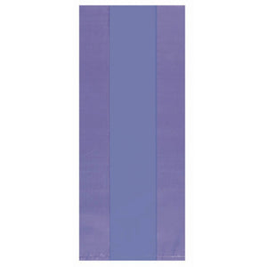 Cello Party Bags Small - New Purple Pack of 25