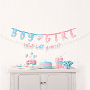 The Big Reveal Jumbo Letter Banner Kit Pack of 2