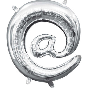 Silver 40cm @ Symbol Balloon