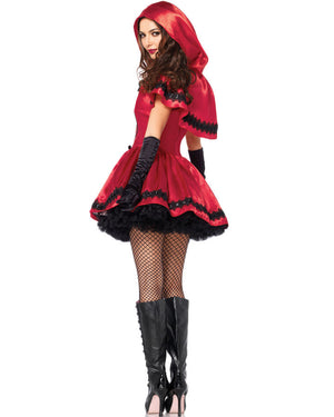 Gothic Red Riding Hood Womens Costume