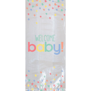 Baby Shower Neutral Welcome Baby Cello Bags Pack of 20